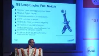 Prof. David Ian Wimpenny - Keynote speaker of Additive Manufacturing Conference 2015, Bangalore