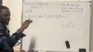 Binomial Expansion (Theorem) : Lesson 4