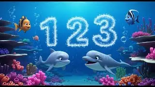Learn 123 at the Ocean World 🐠🐬🐳 | Fun Counting Adventure for Kids
