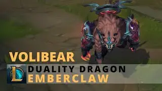 Duality Dragon Volibear Emberclaw Chroma - League of Legends
