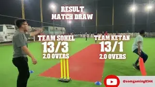 Match - 4  Full Match | 2 Overs | (17/01/2026) @MCG BOX CAFE | Turf Cricket