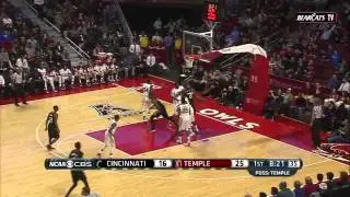 Cincinnati at Temple Highlights - 2/10/15 (Courtesy: CBS SN)