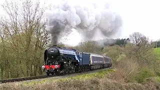 60532 &lsquo;Blue Peter&rsquo; loaded test runs on the Severn Valley Railway