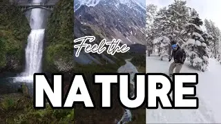 4K Cinematic Nature Beauty | Relaxing Scenic Views | Peaceful Travel Film