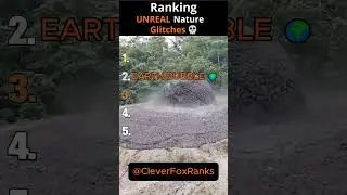 Ranking UNREAL Nature Glitches 💀 #shorts #ranking #nature #glitch #viral