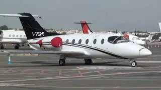 Private Beech 400A Beechjet I-TOPF at Malaga LEMG