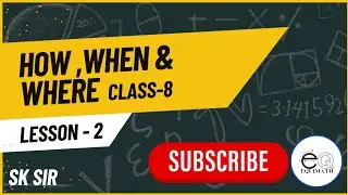 HOW ,WHEN & WHERE | @equimath1780