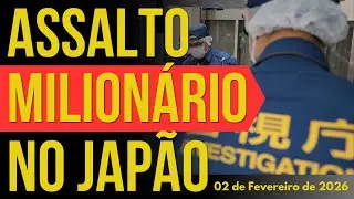 ASSALTO MILION&Aacute;RIO NO JAP&Atilde;O - 02/FEVEREIRO/2026