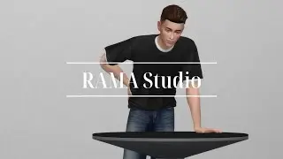😔 Leaning Animation | Leaning Table | Sims4 Animation