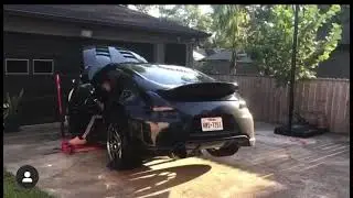 370z Cold Start with Tomei and ISR Long Tube Headers