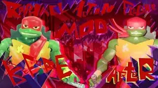 Rise of The TMNT Raphael Action Figure Mod