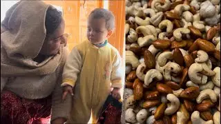 Dryfruits(बादाम,kaju,अखरोट) के बनाए लड़ू Vaani खाँ के हुई ख़ुश Pharmacist Dpk family lifestyle vlogs