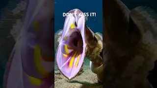 Real Life Predator? 👽 Sarcastic Fringehead #shorts
