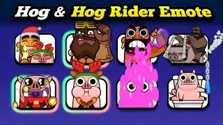 Hog & Hog Rider Emote | Clash Royale 