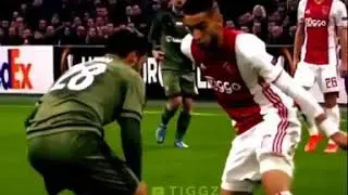 Hakim ziyech dribbling  skills