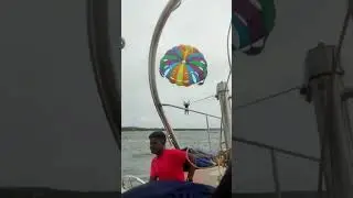 #Goa#Para Gliding# middle of sea  #travel #beach #games#shorts