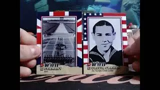 we got some bits of history with this one: WWII historic autograph and card co unboxing