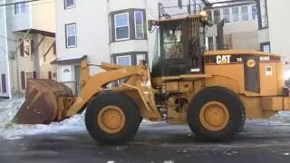 Cat 938G Loading DOT Dump Trucks