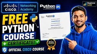 FREE Python Course by Cisco with Official Certificate!
