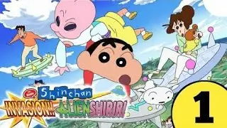 Shinchan Movie Invasion Alien Shiriri In Hindi || PART 1 || HINDI dubbed ||