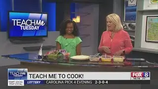 Greensboro MasterChef Junior finalist teaches Cindy Farmer how to cook