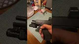 Glock 43x mos #shorts #glock #g43xmos #kicker #holosun #tlrsub