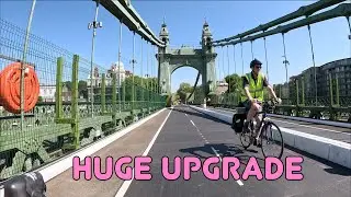 🚲 London&rsquo;s bike bridge got a huge upgrade &mdash; Putney to Hammersmith without traffic