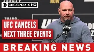 UFC cancels next three events amid coronavirus pandemic; UFC 249 still on schedule | CBS Sports HQ