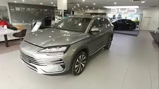 BYD Sealion 6 (Song Plus) DM-i PHEV Dynamic Harbour Grey 1.5 eCVT walkaround (Brunei)