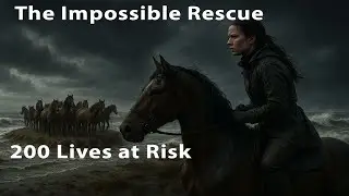 200 Horses Trapped by the Sea… Then they took the risk!