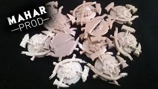 Moulage Blason résine par Mahar PROD