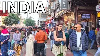 Пешеходная экскурсия по Индии 2026 🇮🇳 | Уличная жизнь Чандни Чоук и Дариба Калан (пешеходная экск...