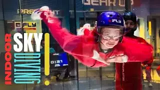 We Went Indoor Skydiving! 💨