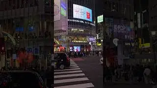 Tokyo, Japan! Shibuya Scramble Crossing is amazing! 🤩 #Tokyo #Japan #Shibuya #ScrambleCrossing