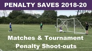 Some of my Best Penalty Saves and Penalty Shoot-Outs in Tournaments to 2020 - Goalie Penalty Saves