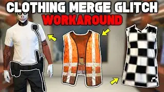 NEW Clothing Merge Glitch *WORKAROUND* Without Crooked Cop In GTA 5 Online 1.57! Merge Belts & More!