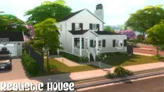 Realistic Family House Build | The Sims 4 Speed Build
