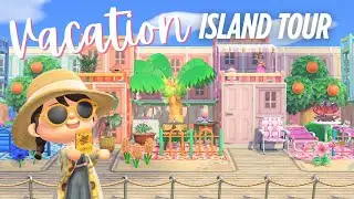 Summer Vacation Starts Today! 🏝️ ACNH Island Tour Mojito | Animal Crossing: New Horizons Gameplay