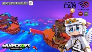 I LOST a Winnable 1v1 bridging Game on CubeCraft 😭 Because of MY NET!! 📶💥 (MCPE Rage)