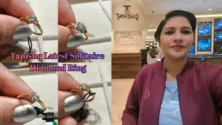 Tanishq Solitaire Diamond Ring Design ✨ #tanishqjewellery