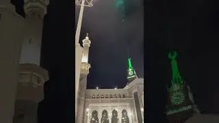 Spectacular Laser Light Display on Clock Tower for Ramadan