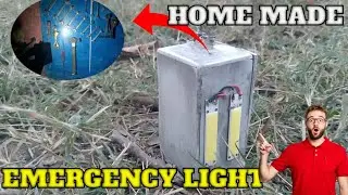 How To Make Emergency Light At Home 😋|Home made emergency light #diyproject 