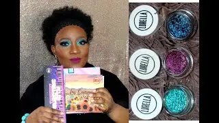 LURELLA COSMETICS DIAMOND EYESHADOWS AND PALETTES | UNBOXING AND REVIEW