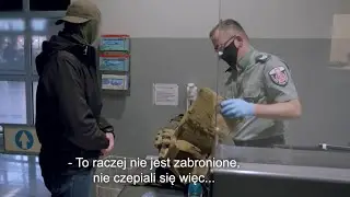 Woził nóż i kamizelkę w bagażu podręcznym! | Nic do ukrycia