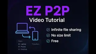 Infinite file sharing, with no size limit, ezp2p tutorial
