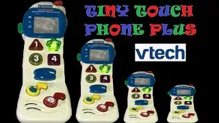 Vtech Little Smart Tiny Touch Phone Plus Babies Vintage Toddler Toy