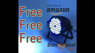 Best Offer 😱😱 Led par light With DMX 512 Controller Tutorial Unboxing Review (Hindi)