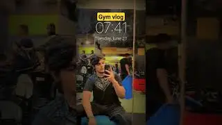 Gym Vlog||Hindi||Mirror|| #viral #shorts #vlog #gym