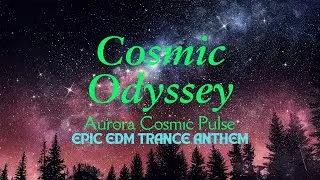 Cosmic Odyssey | Epic EDM Trance Anthem | Aurora Cosmic Pulse | Intergalactic Future | Official Vid