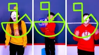 Family Games丨One Stroke Boat Drawing Challenge丨एक स्ट्रोक नाव ड्राइंग चुनौती#Funnyfamily#Party